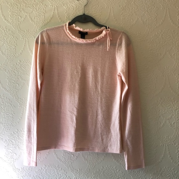 Club Monaco Sweaters - Club Monaco Sweater Ruffle Collar